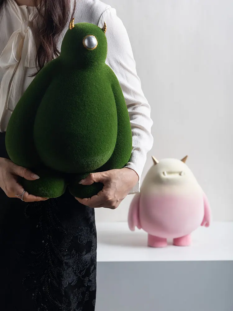 

Простой современный мультяшный обезьян мечта эльф орнамент для дома, гостиной, ТВ-шкафа, детской комнаты, рождественское украшение