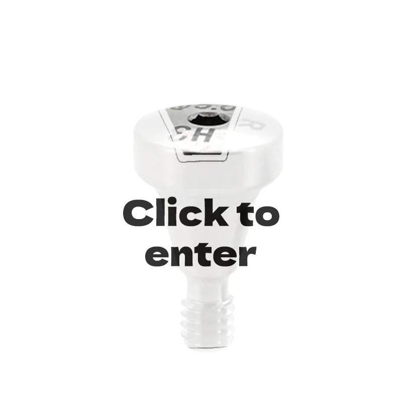 Grade 5 Titanium Dental Implant Surgical Healing Abutment Cap Durable Corrosion Resistant Fit for Osstem Implant System