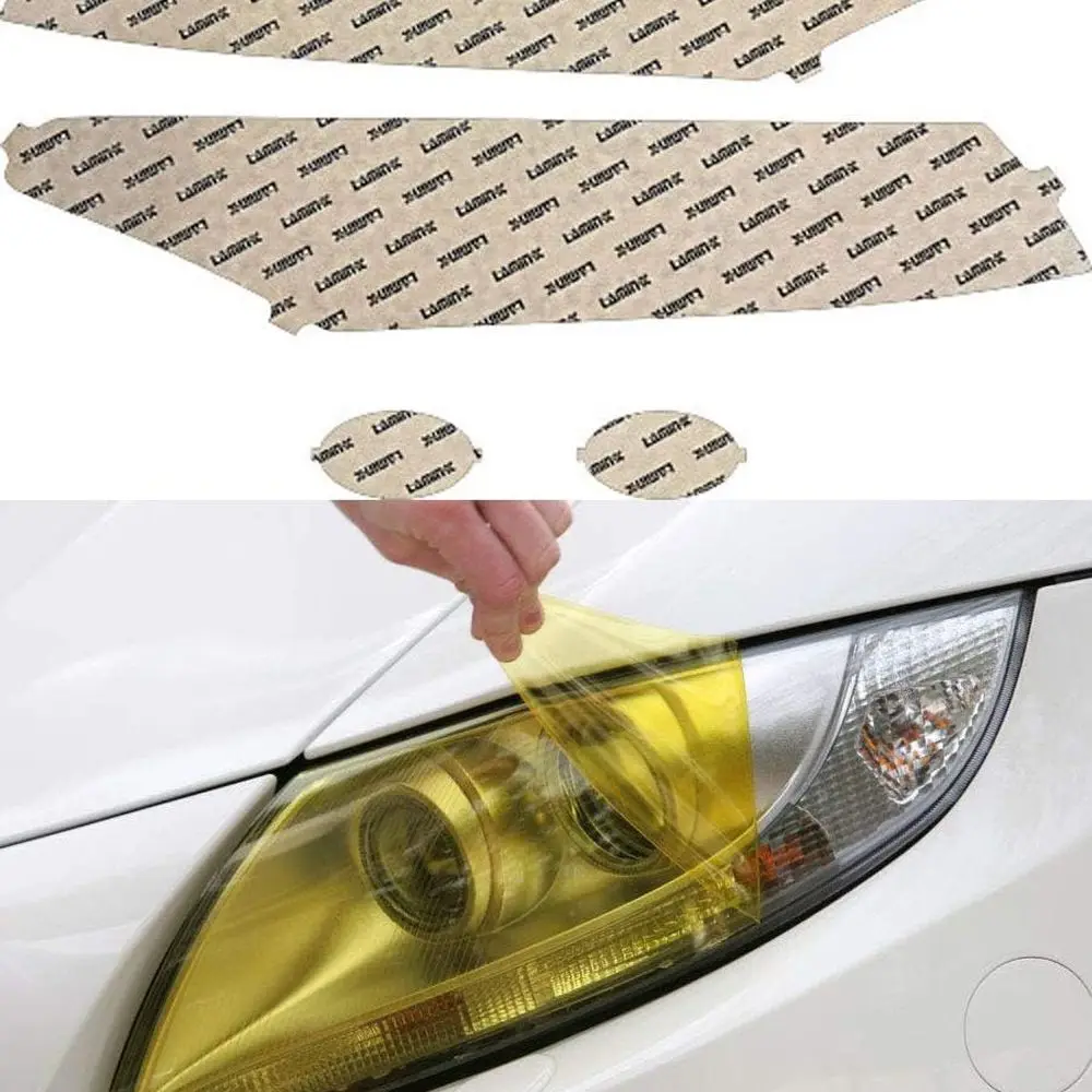 

Lamin-x Custom Fit Yellow Headlight Covers for Honda Accord Coupe (11-12)