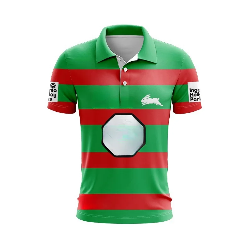 

POLO South Sydney Rabbitohs 2024 Youth Training Shirt(Custom name and number )