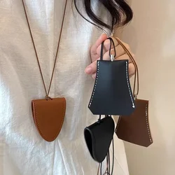 Neck Magnetic Multi Functional Leather Sunglasses Clip Necklace Women Outdoor Travel Portable Storage Hanging Rope Accessories
