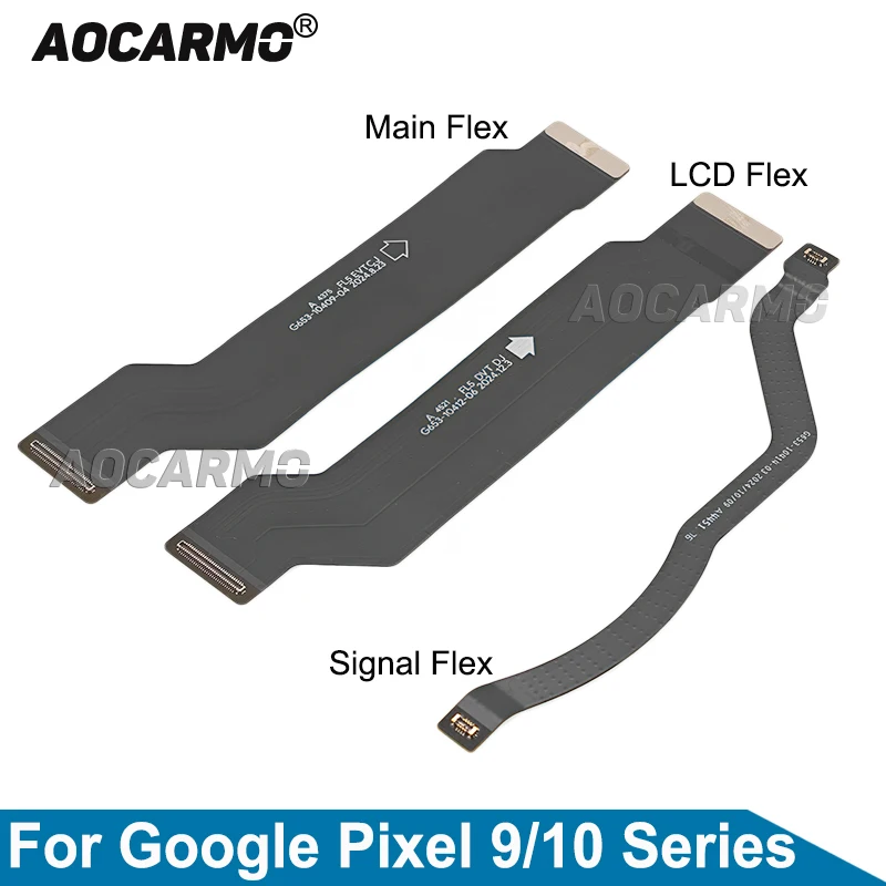 Aocarmo Motherboard-Verbindungs-LCD-Flex-Signalkabel für Google Pixel 9Pro / 10 Pro 9 Pro XL Hauptplatinen-Flex