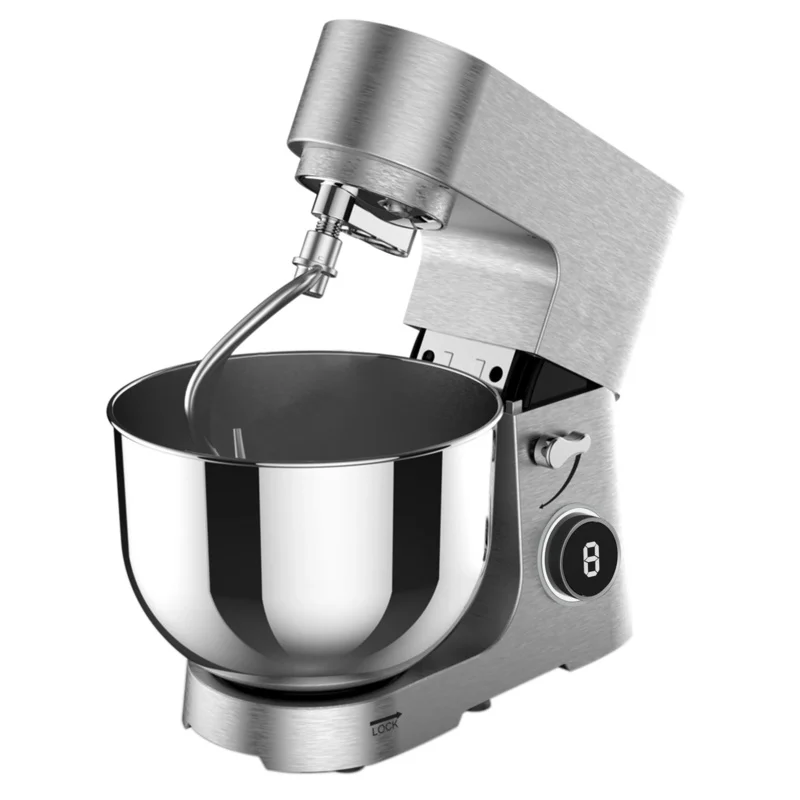 

New Model 8 Litre Metal-Like 1800W Large Capacity Powerful Household Stand Mixer For Baking Cake Dough Kneading
