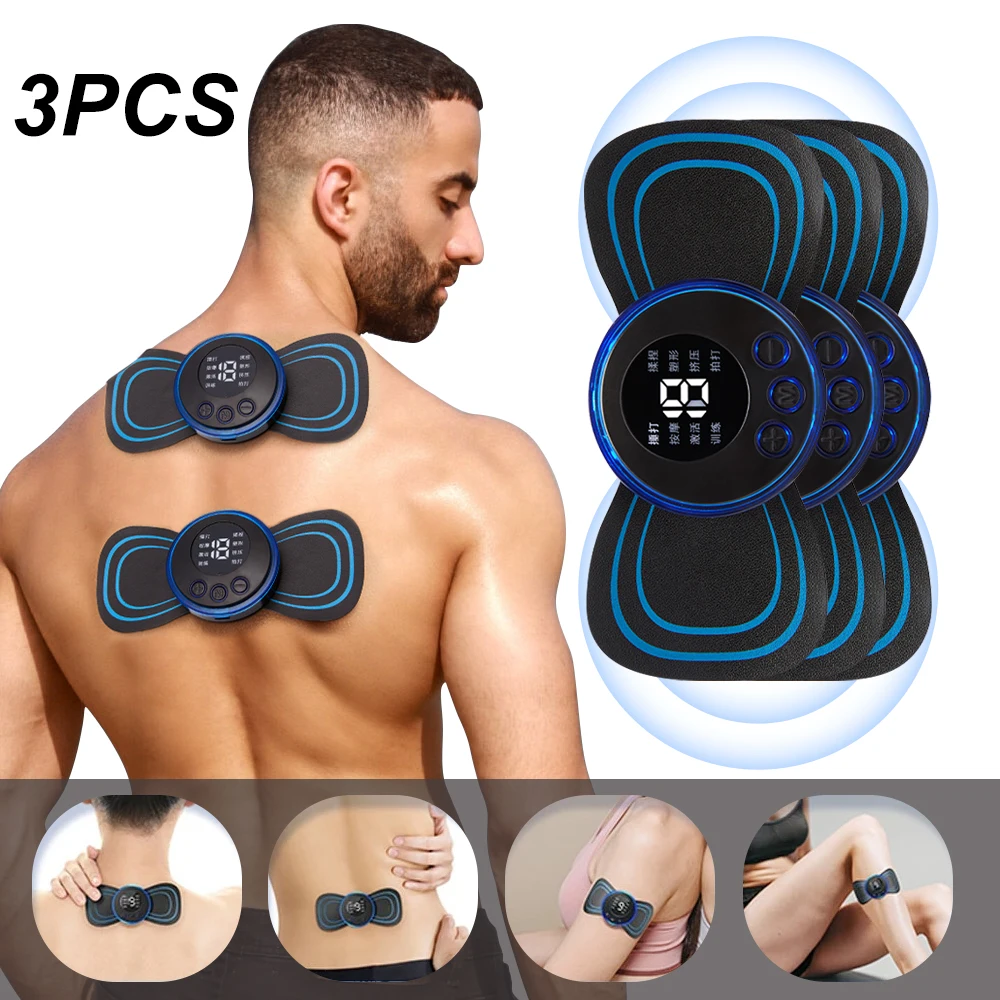 

Electric Neck Massager Portable Neck Instrument Muscle Pain Relief Shoulder Relaxation Machine EMS Cervical Vertebra Massage