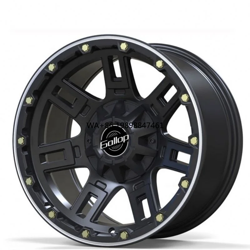 Hot Sale Gallop Brand 17-20 Inch Aluminium Alloy Off-Road Car Rims PCD Other New Passenger Car Wheels 87.1-110.1mm Multi Spoke 3