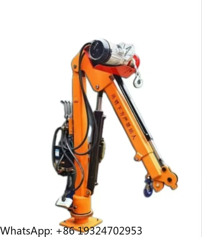 Best Price Outdoor Truck Crane Construction Mini Crane Truck Mobile Crane 1000kgs 2000kgs