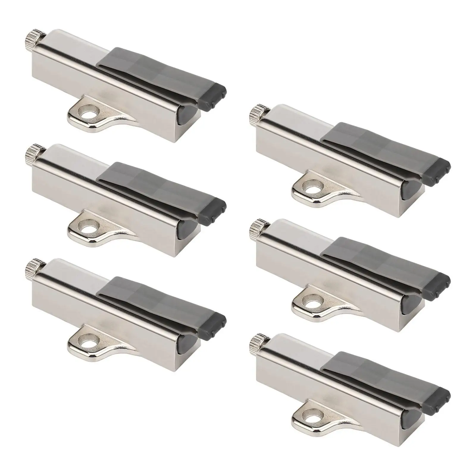 

6x Soft Close Cabinet Door Damper Compact Silent Metal Hardware Anti Collision for Furniture Cabinet Kitchen Cupboard Wardrobe