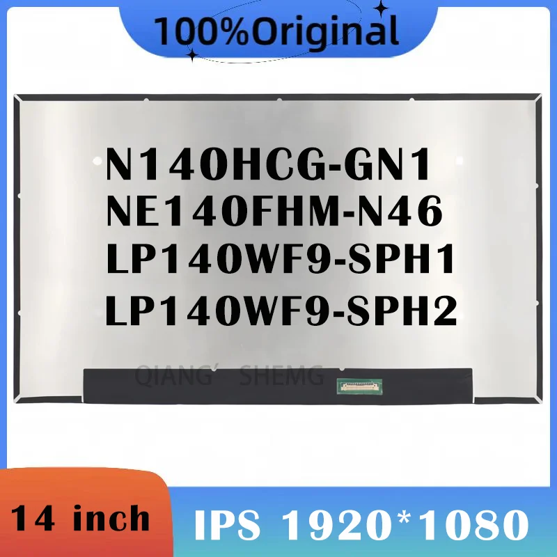 

14-дюймовый ЖК-экран для ноутбука, Φ LP140WF9-SPH2 IPS 1920x1080 100% sRGB 30Pins, обновление панели дисплея