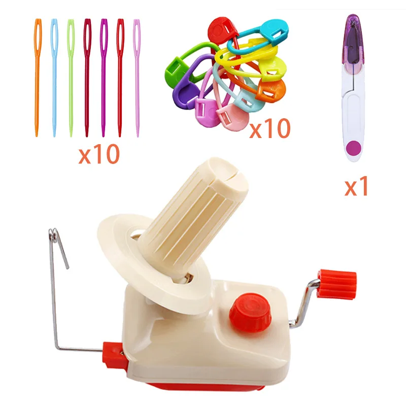 Small Household Wool Winding Machine Portable Table Simple Scarf Hat Labor-saving Shaker Knitting Tool Accessories