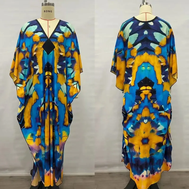 Mulheres casual vestido de impressão tingido rayon blusas plus size praia blusa cobrir muçulmano sarong pareo vestido biquinis islâmicos
