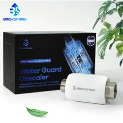 BriskSpring Water descaler Physical Scale Removal & Prevention No Salt Preventing Rust Anti Bacteria for Water heater