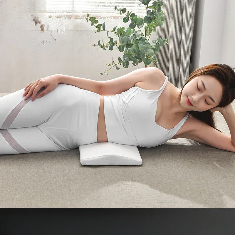 Pillow for Pregnant Women Lumbar Pillow Memory Foam Triangle Orthopedic Waist Back Support Cushion Slow Rebound