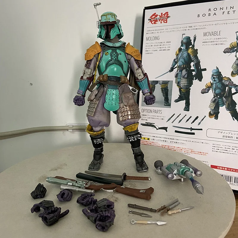 Star Wars Figur Samurai Taisho Death Star Rüstung Darth Vader Boba fett Akazonae Königlichen Garde Taikoyaku Action Figur Modell Spielzeug – Detail 13