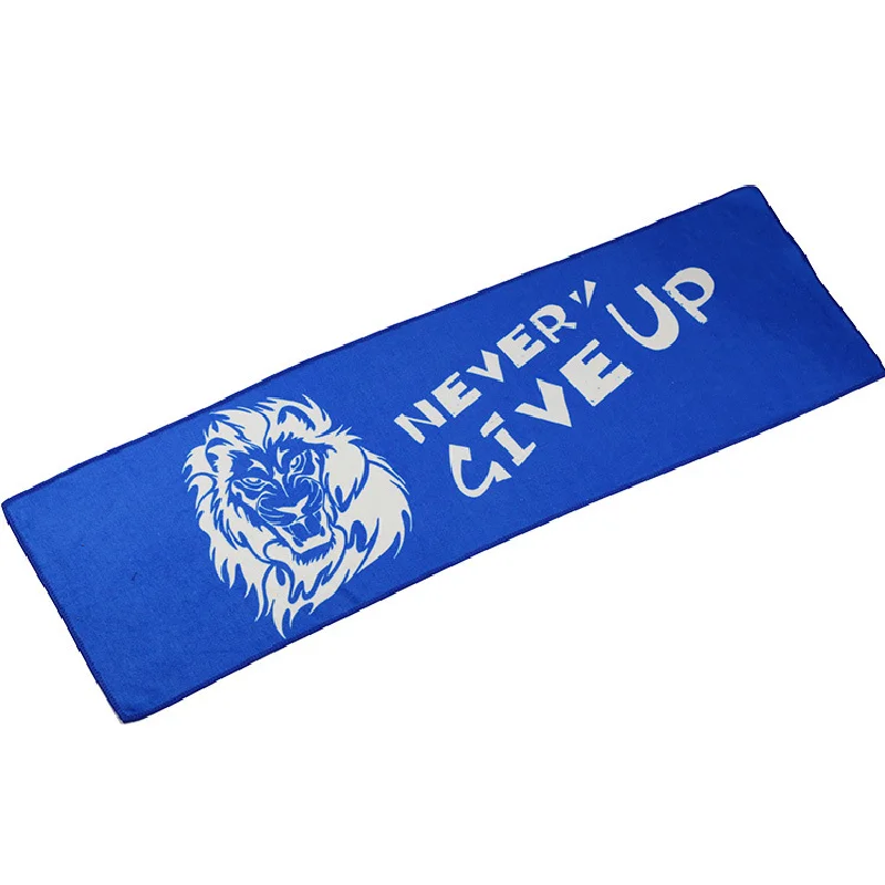 30*100CM Lion Movement Microfiber Towel Yoga Sports Towels Quick-Drying Printed Gym Towels Sports Supplies