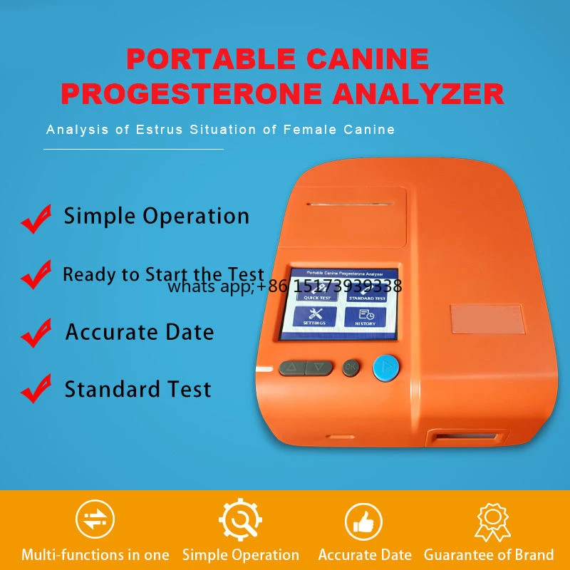 

SY-W107 Medical Veterinary Progesterone Detector Dog Canine Progesterone Tester Machine for Pets