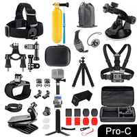 For Action Camera Accessories Kit Tripod Adapter Mounts for GoPro Hero Go Pro DJI Osmo Pocket Action Insta360 X4 GO 3 Accessory