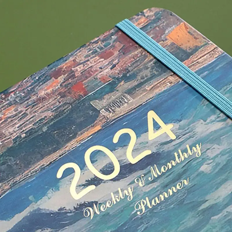 Agenda perencana mingguan buku catatan perencana Organizer buku catatan jadwal alat tulis perlengkapan kantor sekolah alat tulis