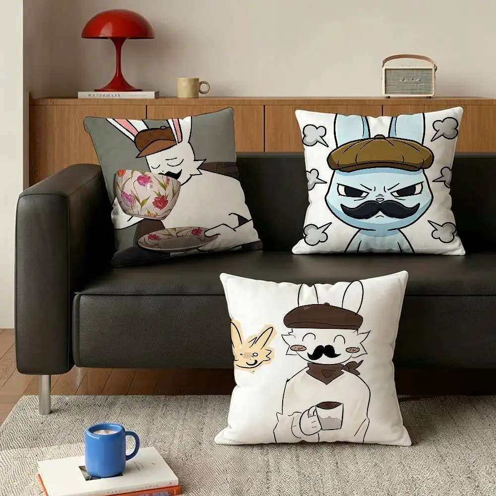Game Animal Hospital Barney   Various Sizes Square Pillow Case For Car Home Bedchamber Decor