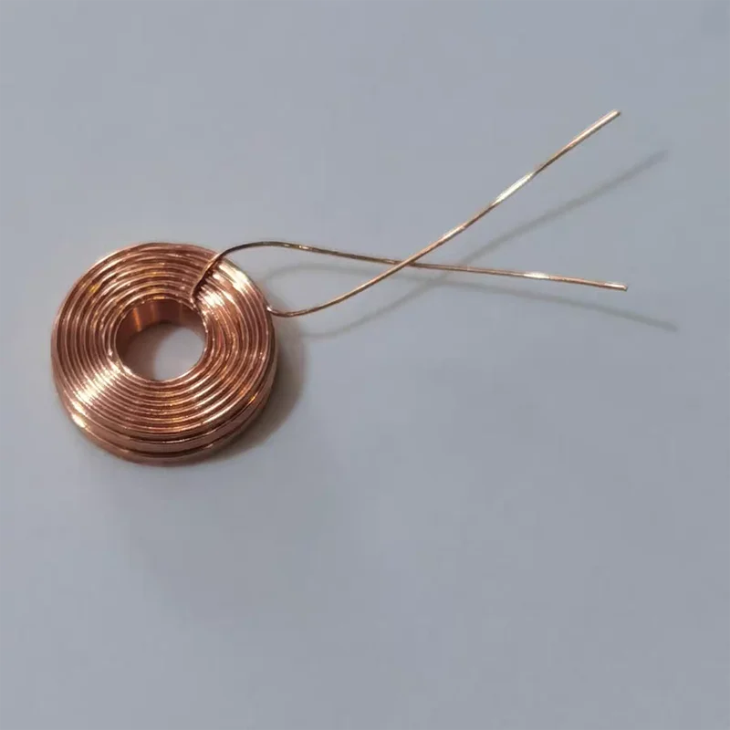 10 Stück/Set, hohle Spule, Außendurchmesser 8,5 mm, Höhe 11,9 mm, Innendurchmesser 3,6 mm, Mikro-Elektromagnet aus reinem Kupferdraht. – Detail 2