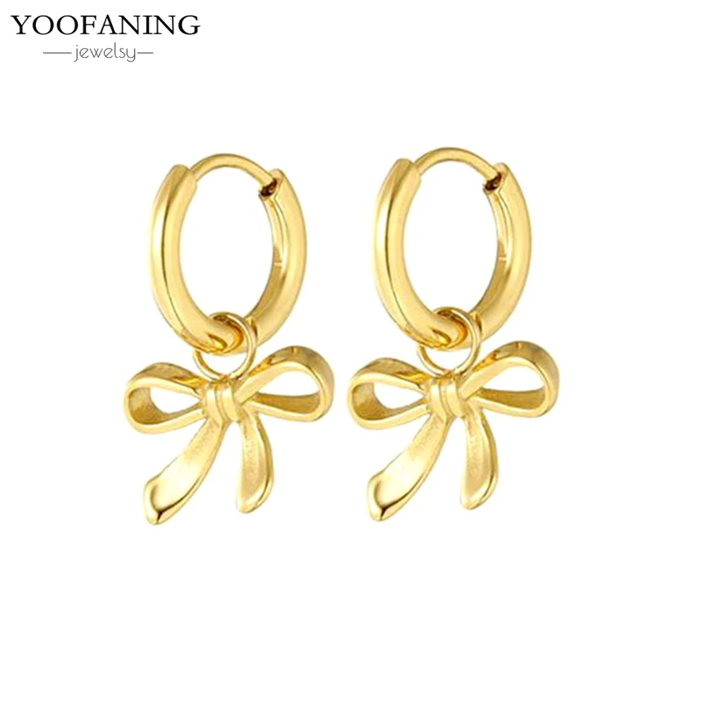 

Серьги-подвески из стерлингового серебра 925 пробы в форме иглы с классическим милым золотым и серебряным бантом, элегантные женские серьги, ювелирные украшения для свадьбы и вечеринок, подарок