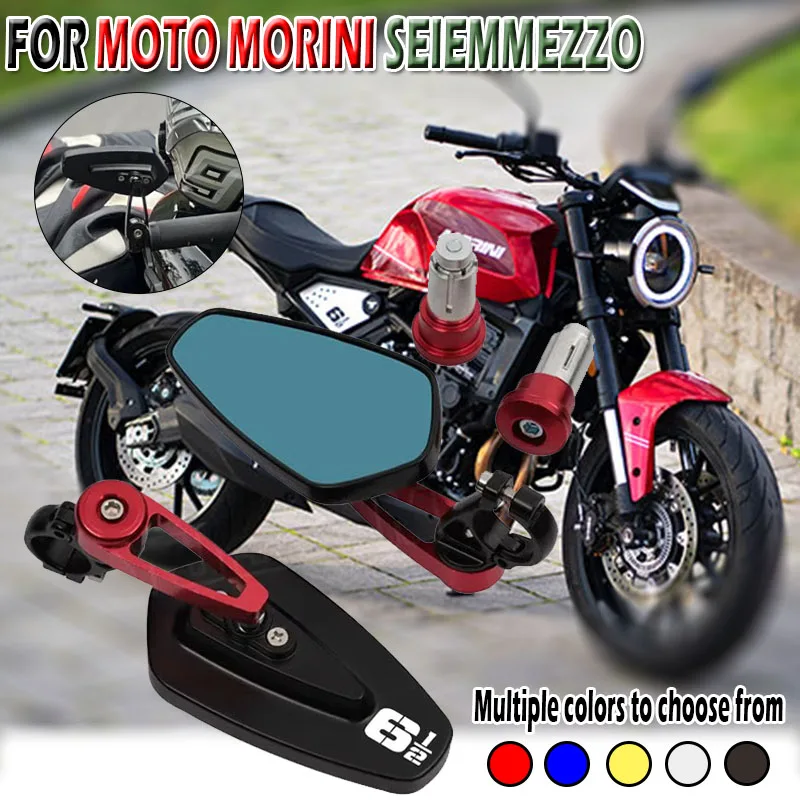 Specchietto retrovisore da manubrio per moto Moto Morini 6½ SEIEMMEZZO SCR STR 650 STR SPORT SCR TREK, accessori per specchietti retrovisori