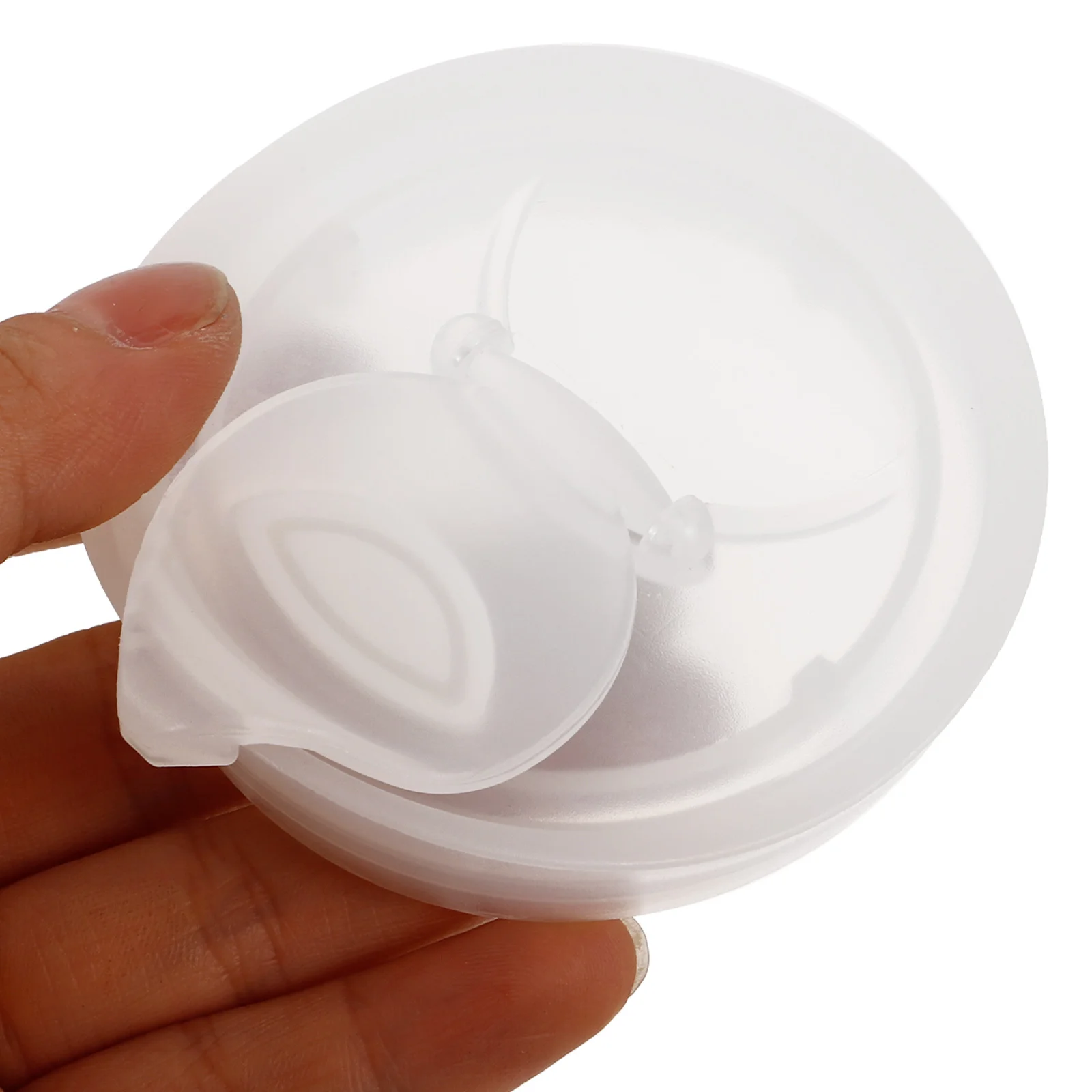 

Practical Water Pitcher Lid Durable PP Texture Leakproof Design Easy Clean Convenient Water Pitcher Caps Reusable