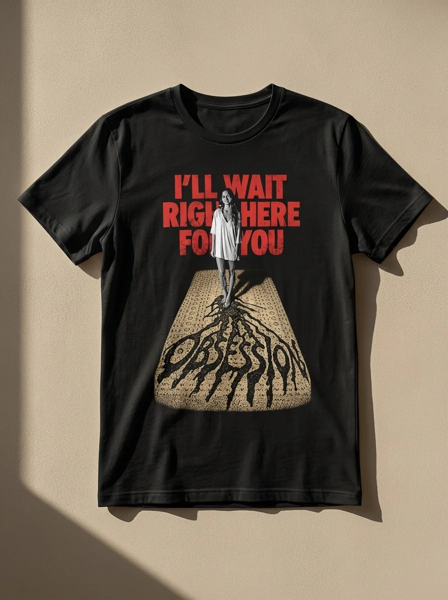 I'Ll Be Here Waiting for You Confession Obsession 6 Men T Shirt All Seasons Aesthetic Print Unisex Single-Piece T-Shirt