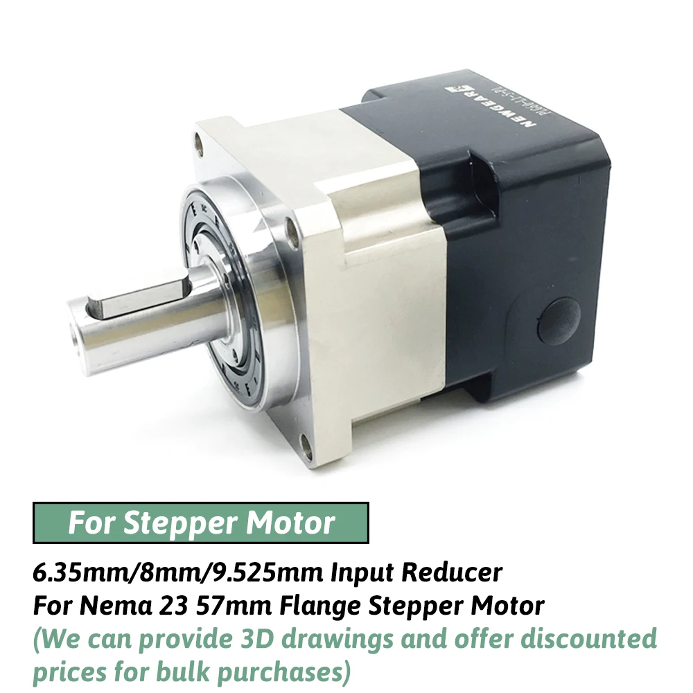 Nema23 Motor Planetary Gearbox Helical Gear Reducer Reduction Gearbox 200W/400W Servo Motor Speed Reducer High Precision