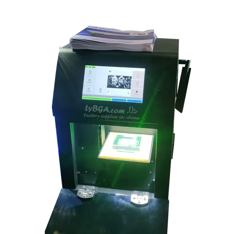 Macchina per marcatura laser interna 3D portatile Macchina per incisione laser a luce verde 1W Raffreddamento ad aria Telefono/computer Contro opzionale