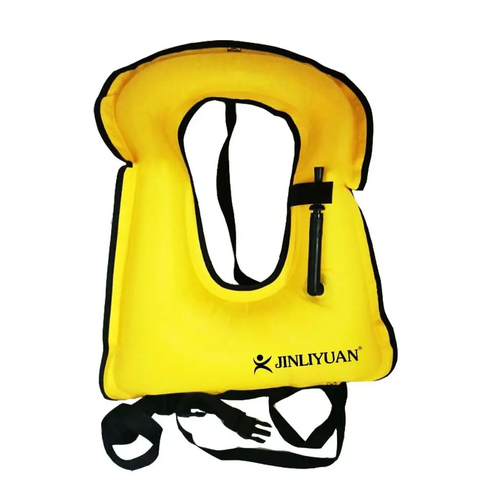 Inflatable Inflatable Swim Vest Outdoor Safety Lightweight Swimming Jackets Floating Diving Snorkeling Swim Life Saving Vest