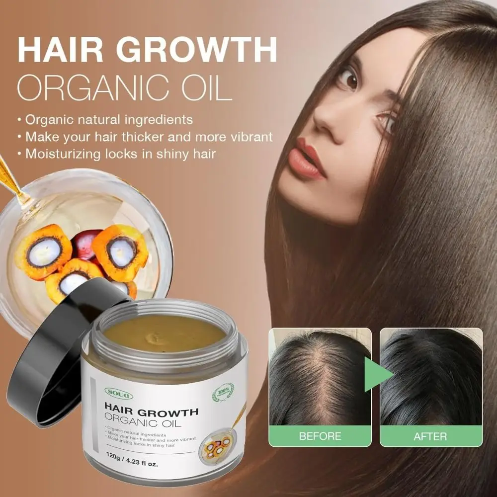 Natural Batana Batana Oil Hair Cream Organic Raw Reduce Hair Loss Natural Batana Oil Hair Repair Hair Treatment Scalp Care