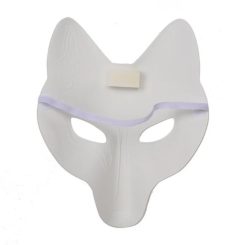 Online celebrity DIY leather fox mask cosplay animation secondary party dance mask fox female props