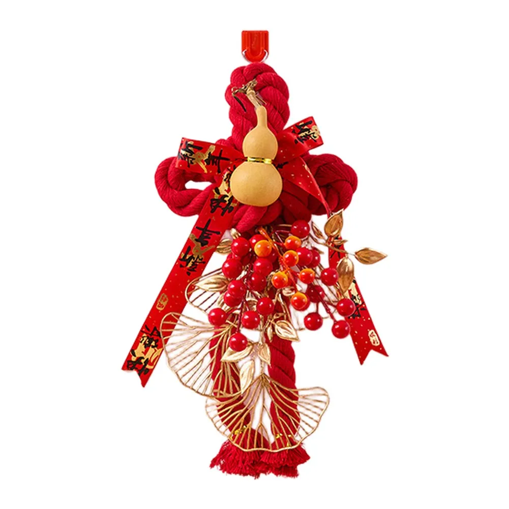 Chinese Knot for velvet Door Pendant Crafted with for traditional Handmade Techniques for Seasonal and For Spring Decorations