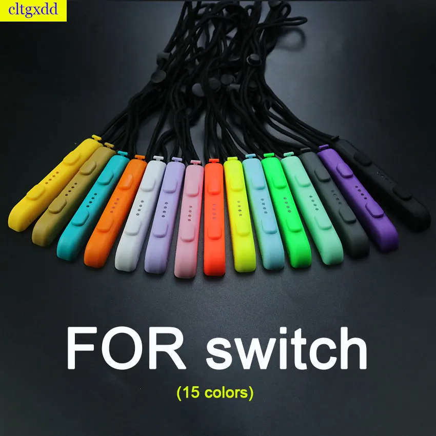 15 Colors Solid Color Wristband Strap Hand Rope Lanyard Laptop Video Game Accessories for Switch Games Joy-Con Controller Access