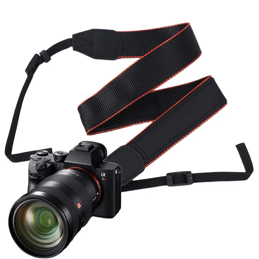 Accessories Lightweight SLR DSLR Anti-slip A5000 A6000 A6400 Camera Strap Camera Shuolder Straps Adjustable Camera Neck Belt