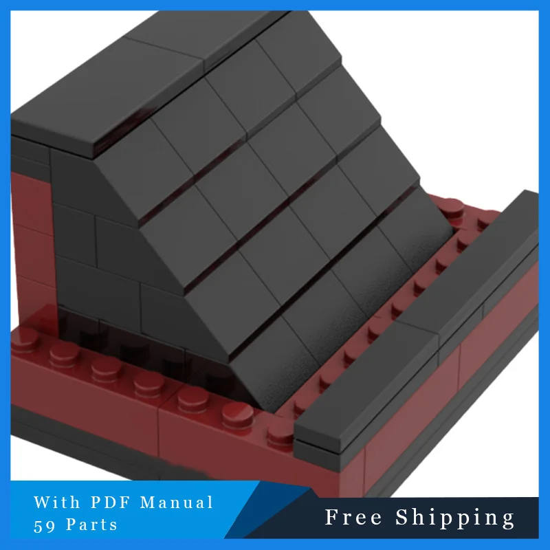 59 pçs série de acessórios de vida criativa apoiando dispositivos móveis blocos de construção modelos crianças quebra-cabeça brinquedos presentes de natal