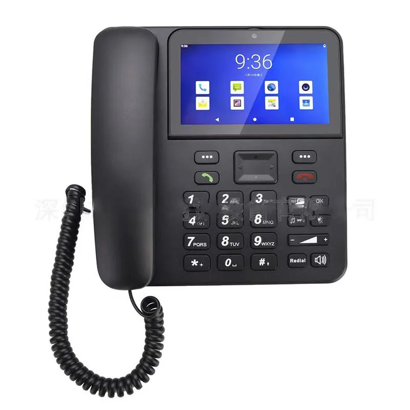 4G Call Android 10 AI visual Smart desk phone LTE 5 inch Video Telephone LS913 Desktop Phone for Hospital and Healthcare Use