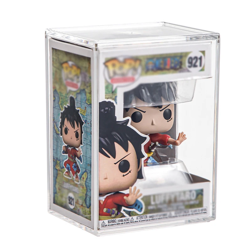 

Acrylic Display Case for 4 Inch Figures,Comes with Magnetic Lid and Crystal Clear Case,Crystal Acrylic Action Figures Protector