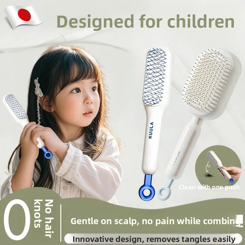 

Children's Comb Girls No Damage Scalp No Static Tangles Long Hair Ladies Special Baby Braid 2026 New Hairdring Tool