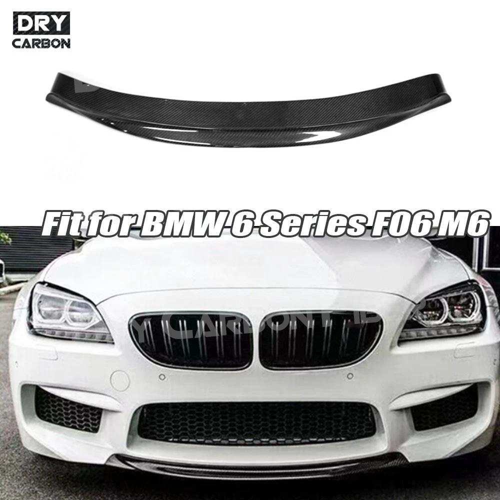 

Real Carbon Fiber Front Bumper Lip Spoiler for BMW 6 Series F06 F12 F13 M6 2013 2014 2015 2016 2017 2018 Car Tuning