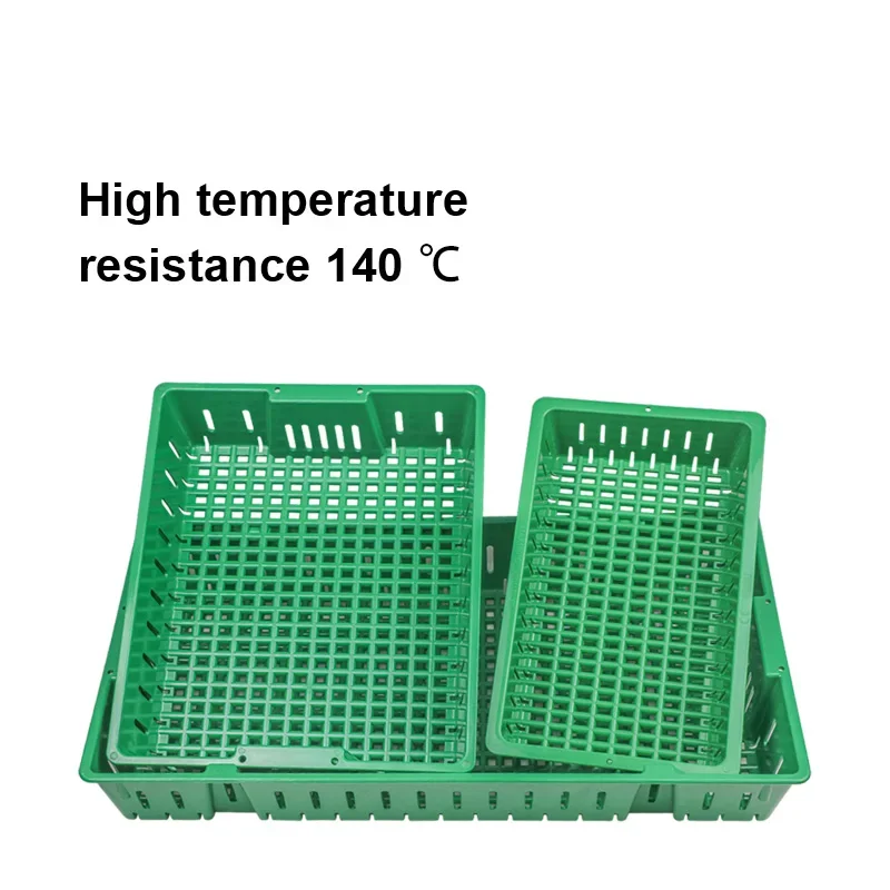 1pcs Disinfection Basket Silicone Resin Basket Sterilizing Tray Net Basket High Temperature Resistant