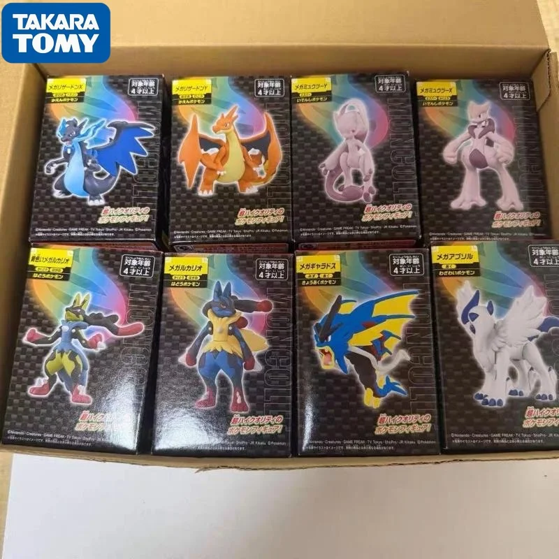 タカラトミーポケモンアクションフィギュアメガリザードン-y-メガフシギバナコレクタブルおもちゃデスクトップ装飾アニメコレクター向け