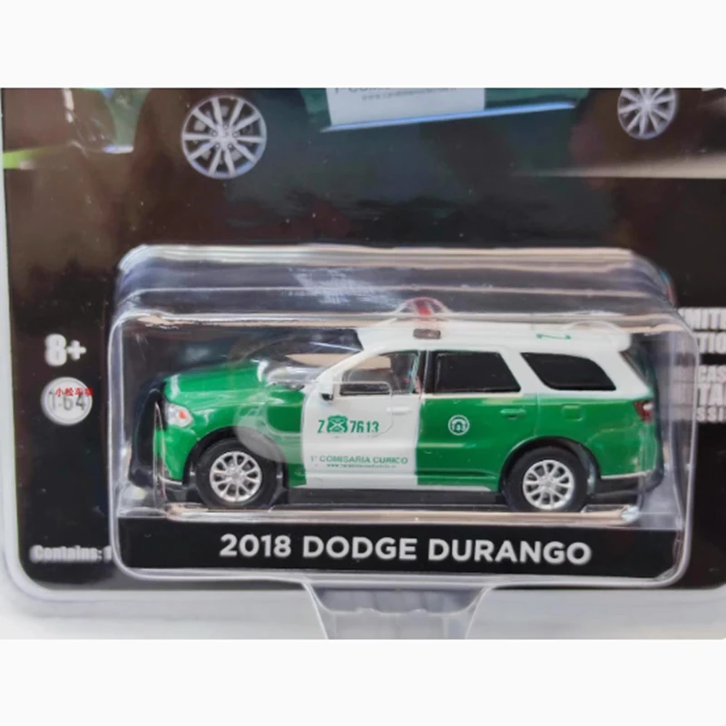 GreenLight Scala 1:64 2018 Durango/2020 Durango Pursuit Modello di auto in lega Classici Regalo souvenir per adulti Hobby e giocattoli