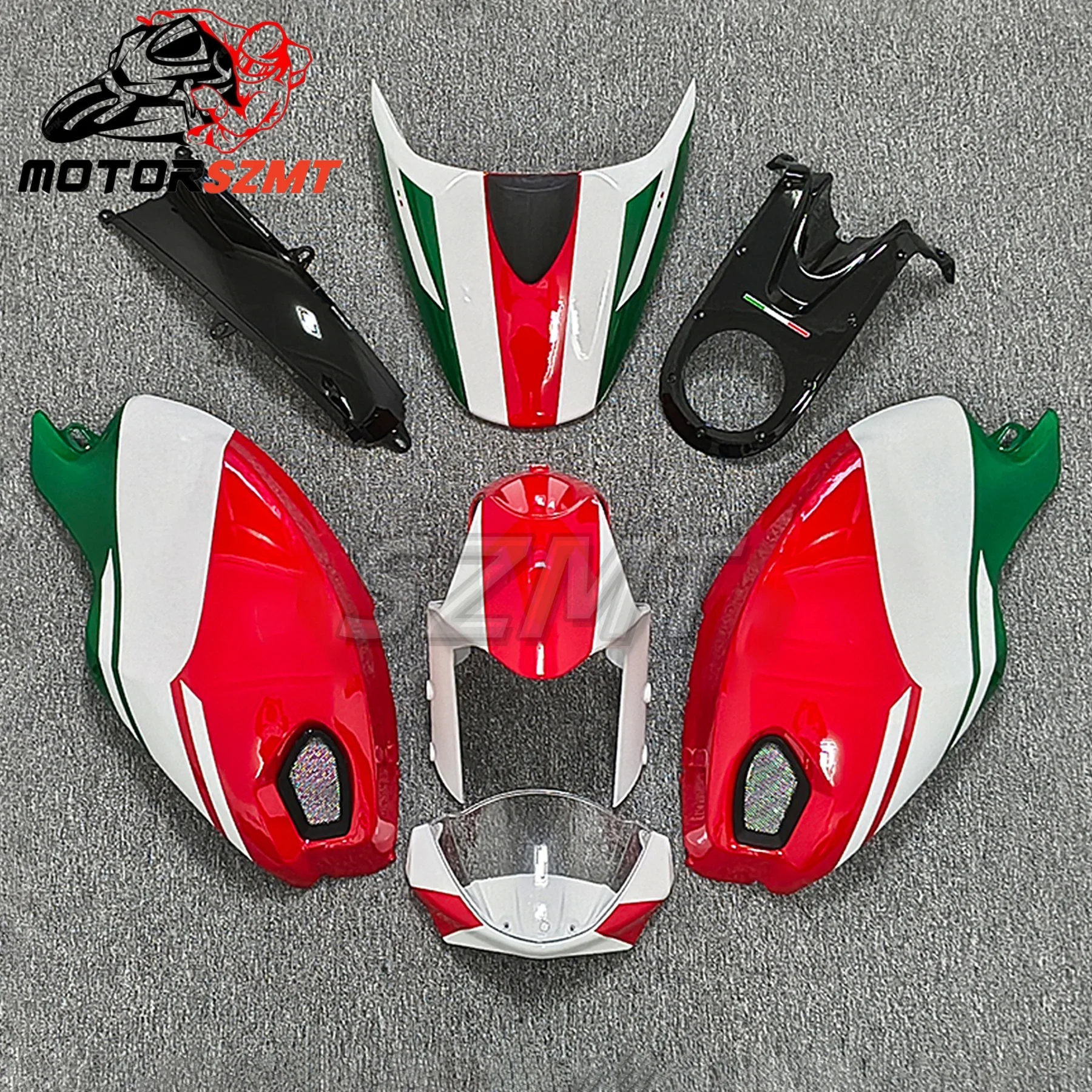 

Motorcycle Full Body Fairings Part Kits For DUCATI Monster 696 /795/ 796 / 1100 / ASB 2008-2014 Fairing