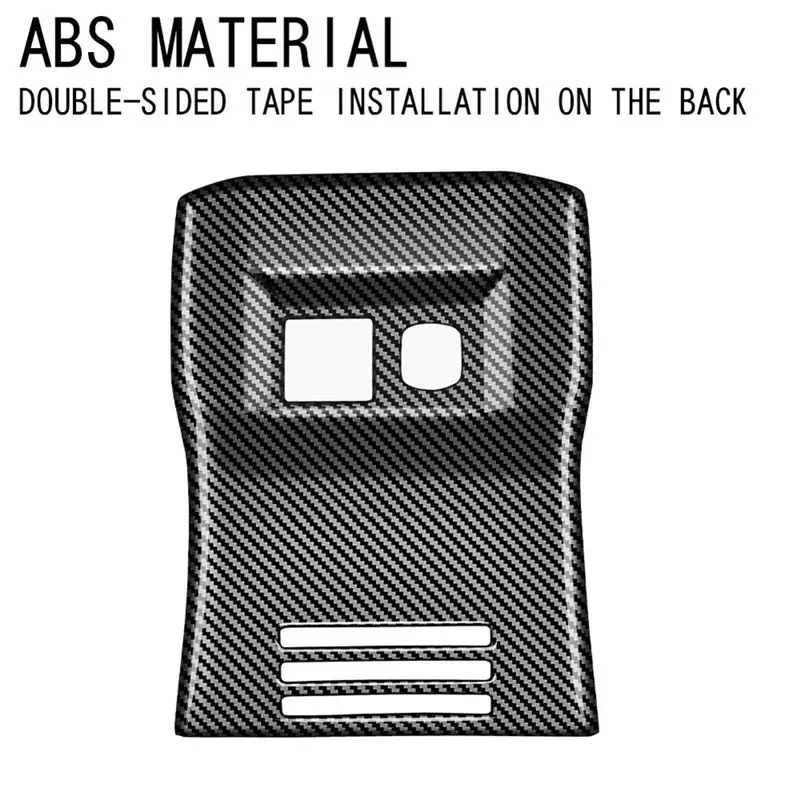 A21E-سيارة مكيف الهواء الخلفي تنفيس المخرج الإطار مكافحة ركلة غطاء لوحة الكسوة لتويوتا تاكوما 2024 #4