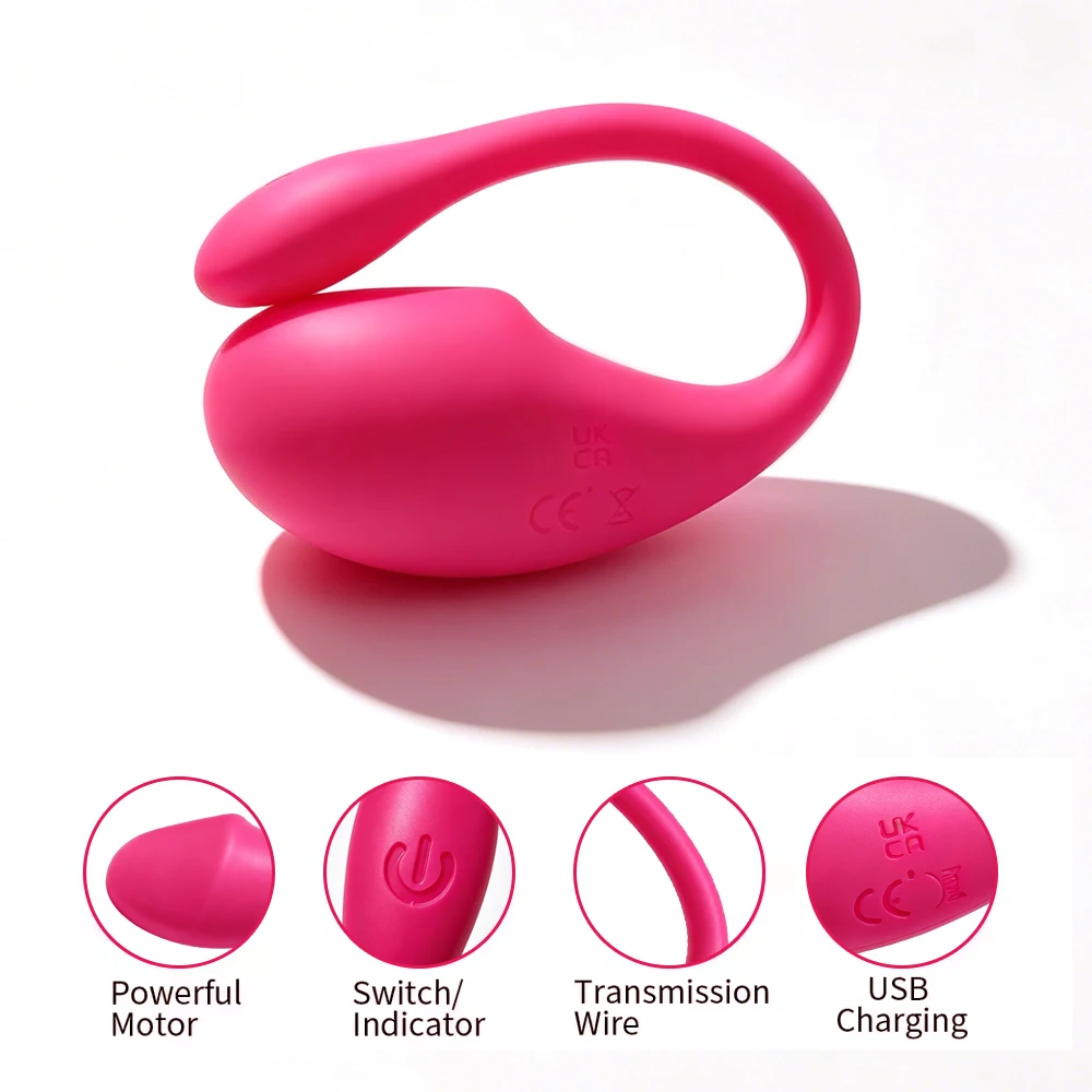 9 Speed APP Controlled Vaginal Vibrators G Spot Anal Vibrating Egg Massager Butt plug Wearable Stimulator Adult Toys for Couples view 5