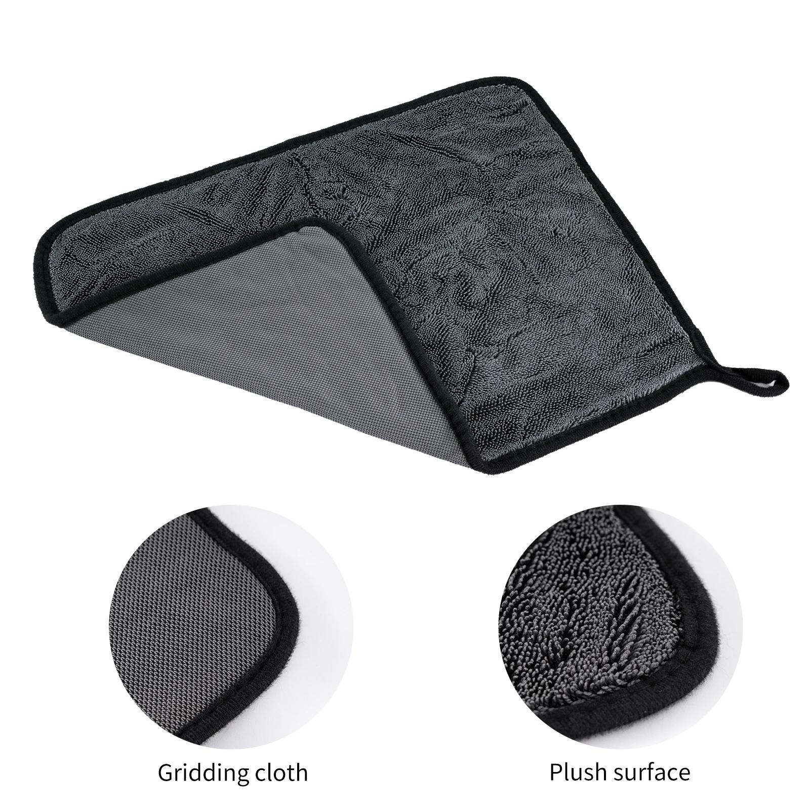 

30x40cm Thick High Absorbent Microfiber Towel Lint Free Scratch Free Soft Car Drying Detailing Wash Polish Wax Cleaning Cloth