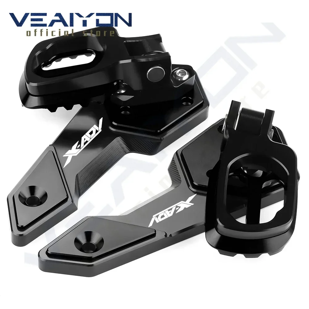 For HONDA XADV X-ADV 750 XADV750 x-adv 750 2021 2022 Motorcycle Accessories CNC Aluminum Foot Peg Pedal Passenger Rearsets