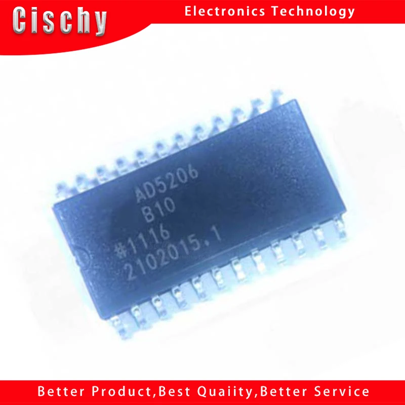 

10pcs/lot AD5206BRUZ10 AD5206B100 D5206B10 AD5206 TSSOP-24 In Stock