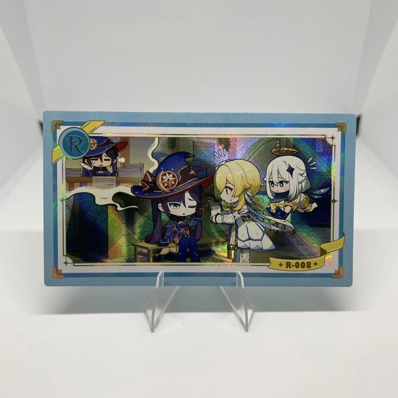 バイタリティカード女神ストーリー R カード Ganyu Ningguang Lumine 雷電将軍グッズカードクリスマス誕生日ギフト子供のおもちゃ